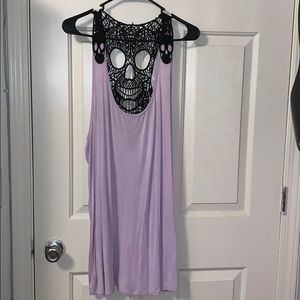 Hot Topic Plus Size Light Purple Tank